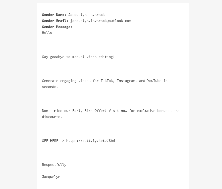 Unpacking a Deceptive Offer: Analyzing a High-Risk Phishing Email Promising Easy Money on Social Media Platforms